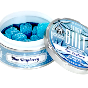 Blue Raspberry BIIIT Sour Gummy Cubes